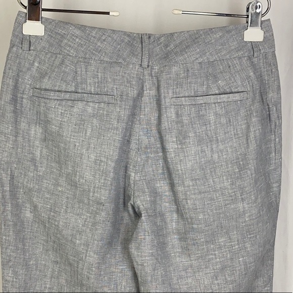 Banana Republic 6 Martin Fit LINEN Trousers Pants - Picture 5 of 7